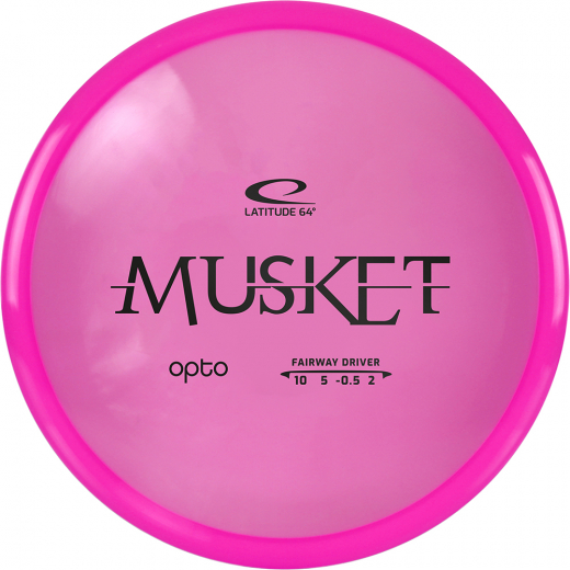 Latitude 64° Opto Musket Pink i gruppen UTOMHUSSPEL / Disc Golf & frisbee hos Spelexperten (12865)