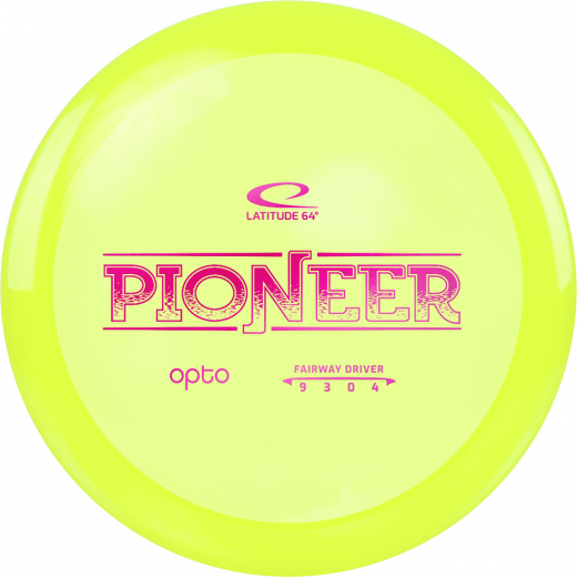 Latitude 64° Opto Pioneer Yellow i gruppen UTOMHUSSPEL / Disc Golf & frisbee hos Spelexperten (12872)