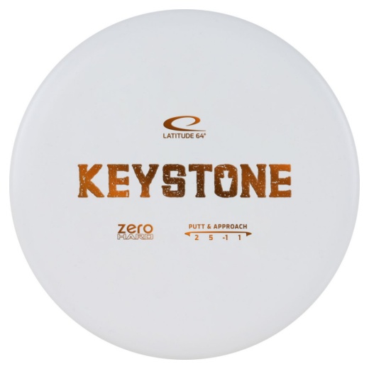 Latitude 64° Zero Keystone Medium White i gruppen UTOMHUSSPEL / Disc Golf & Frisbee hos Spelexperten (12931)