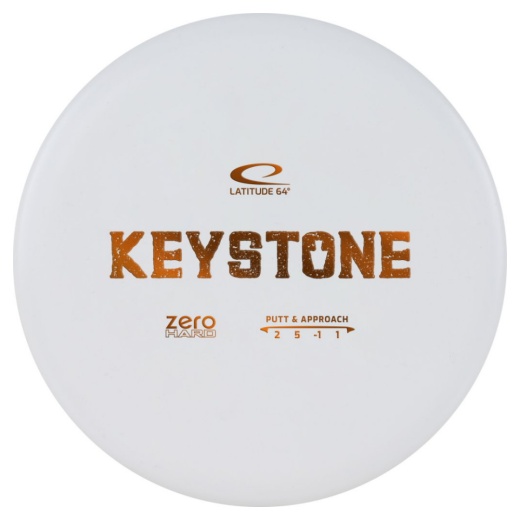 Latitude 64° Zero Keystone Medium White i gruppen UTOMHUSSPEL / Disc Golf & frisbee hos Spelexperten (12931)