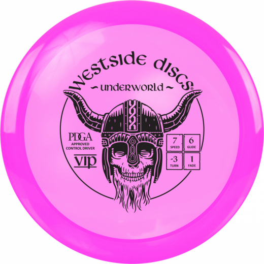 Westside Discs VIP Underworld Pink i gruppen UTOMHUSSPEL / Disc Golf & frisbee hos Spelexperten (13061)