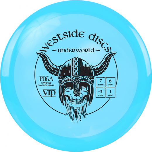 Westside Discs VIP Underworld Turquoise i gruppen UTOMHUSSPEL / Disc Golf & frisbee hos Spelexperten (13063)