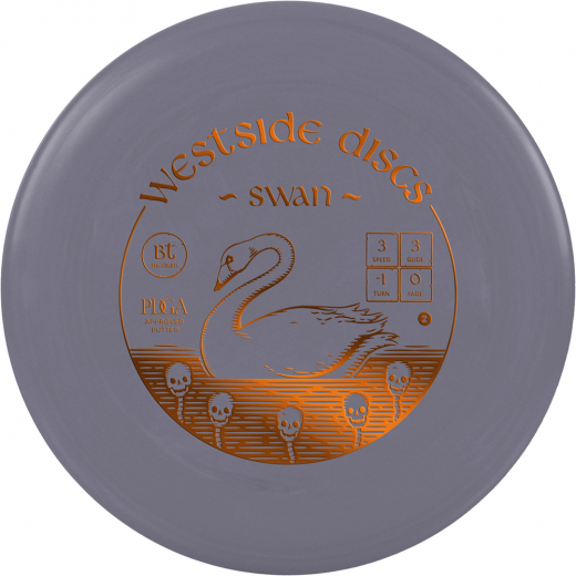 Westside Discs BT Medium Swan 2 Grey i gruppen UTOMHUSSPEL / Disc Golf & frisbee hos Spelexperten (13823)
