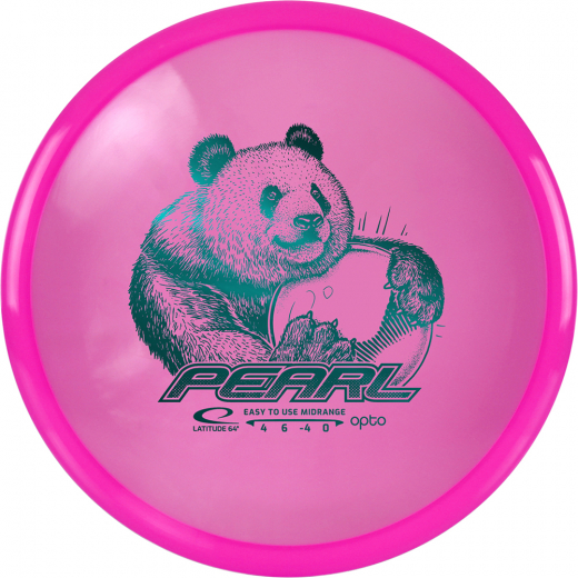 Latitude 64° Opto Pearl Pink i gruppen UTOMHUSSPEL / Disc Golf & frisbee hos Spelexperten (13844)