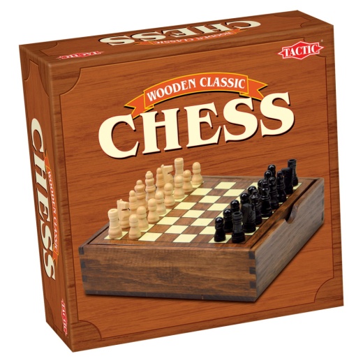 Chess - Wooden Classic i gruppen SÄLLSKAPSSPEL / Schack hos Spelexperten (14024)