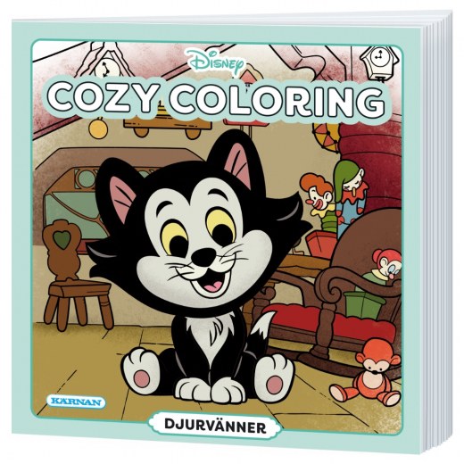 Målarbok Cozy Colouring Disney Djurvänner i gruppen LEKSAKER / Skapa & måla / Skriva och Rita / Målarböcker hos Spelexperten (148302)