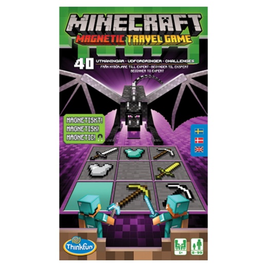 Minecraft: Magnetiskt resespel i gruppen SÄLLSKAPSSPEL / Resespel hos Spelexperten (15076455)