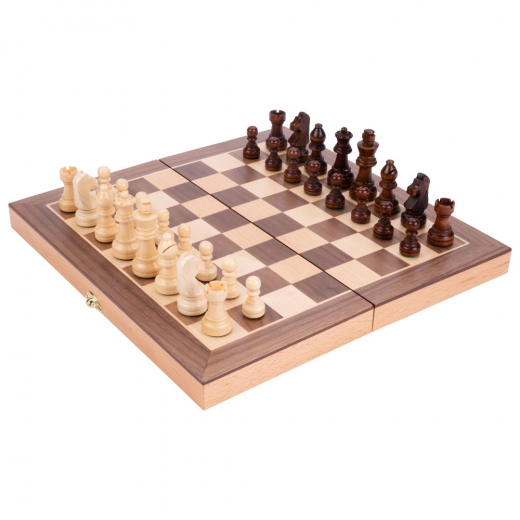 Chess Set Ash Wood (35mm) i gruppen SÄLLSKAPSSPEL / Schack hos Spelexperten (151203)