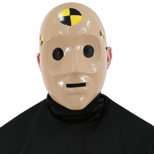 Crash Test Dummy Mask i gruppen LEKSAKER / Utklädnad / Halloween / Masker hos Spelexperten (1537A)