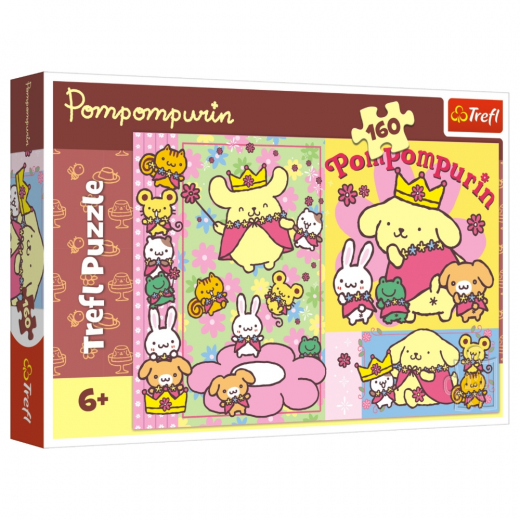 Trefl Pussel: Pompompurin 160 Bitar i gruppen PUSSEL / Barnpussel hos Spelexperten (15454)