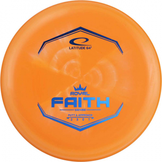 Latitude 64° Sense Faith Orange i gruppen UTOMHUSSPEL / Disc Golf & frisbee hos Spelexperten (16027)
