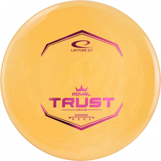 Latitude 64° Grand Trust Orange i gruppen UTOMHUSSPEL / Disc Golf & frisbee hos Spelexperten (16044)