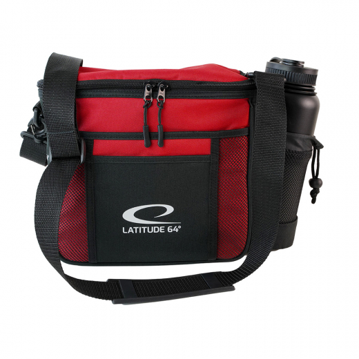 Latitude 64° Slim Shoulder Bag - Rave Red i gruppen UTOMHUSSPEL / Disc Golf & frisbee hos Spelexperten (16139)