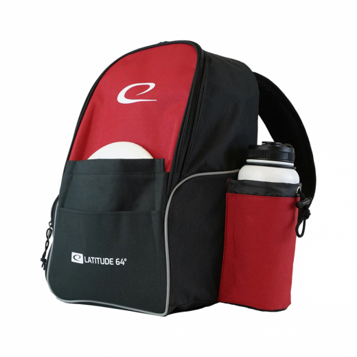 Latitude 64° Base Backpack - Red i gruppen UTOMHUSSPEL / Disc Golf & frisbee hos Spelexperten (16189)