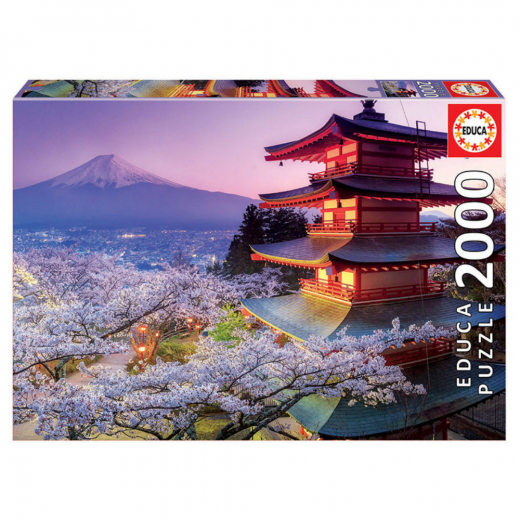 Educa Pussel: Mount Fuji 2000 Bitar i gruppen PUSSEL / 2000 bitar > hos Spelexperten (16775)