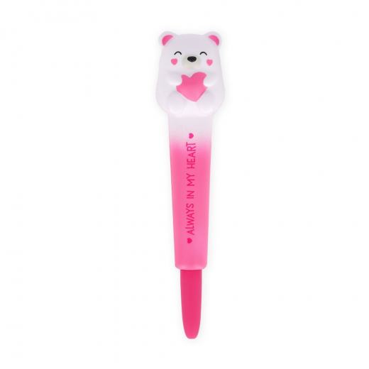 Squishy gel pen, Polar bear i gruppen LEKSAKER / Skapa & måla / Skriva och Rita hos Spelexperten (168812)
