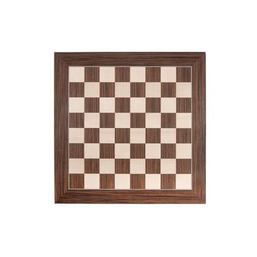 Longfield schackbräde Walnut 50 mm i gruppen SÄLLSKAPSSPEL / Schack hos Spelexperten (170484)
