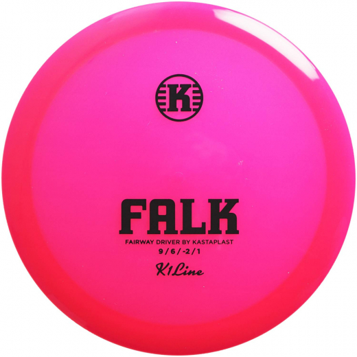 Kastaplast K1 Falk Pink i gruppen UTOMHUSSPEL / Disc Golf & frisbee / Fairway Drivers hos Spelexperten (17291)