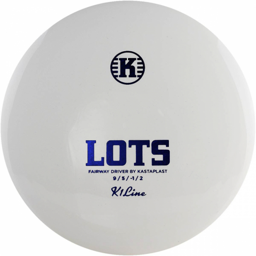 Kastaplast K1 Lots White i gruppen UTOMHUSSPEL / Disc Golf & frisbee / Fairway Drivers hos Spelexperten (17292)