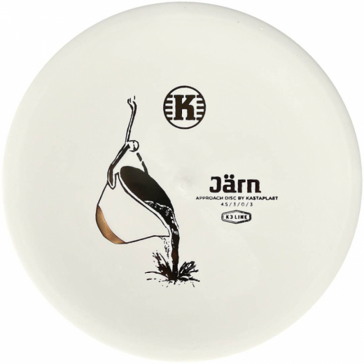 Kastaplast K3 Järn White i gruppen UTOMHUSSPEL / Disc Golf & frisbee / Putt & approach hos Spelexperten (17301)