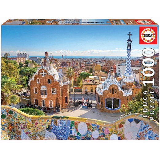 Educa Pussel: Barcelona View From Park Güell - 1000 Bitar i gruppen  hos Spelexperten (17966)