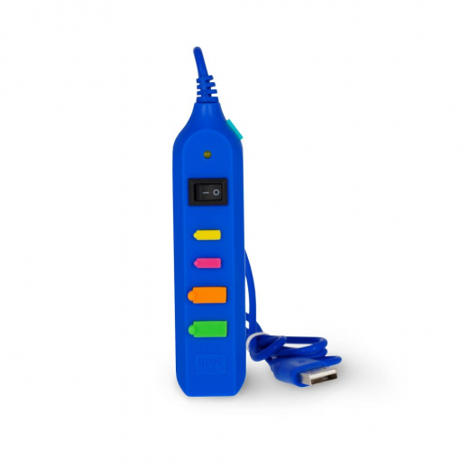 Mini USB Hub 5 portar blå i gruppen LEKSAKER / Roliga prylar / Mobiltillbehör hos Spelexperten (181004)