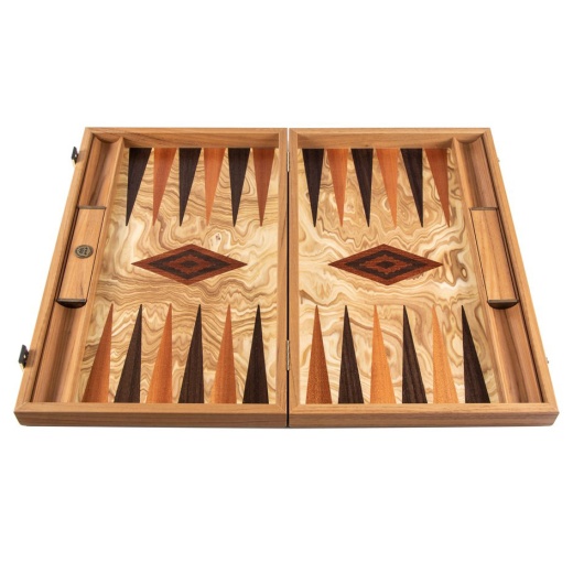 Backgammon Marmana Large i gruppen SÄLLSKAPSSPEL / Backgammon hos Spelexperten (1820)