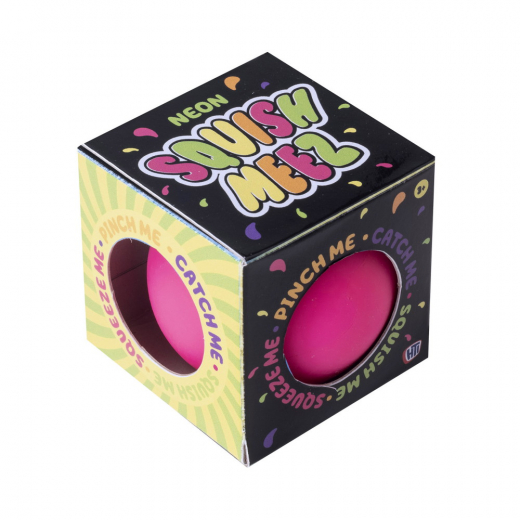 Squishy Ball Neon 6 cm i gruppen LEKSAKER / Fidgets hos Spelexperten (18276511)