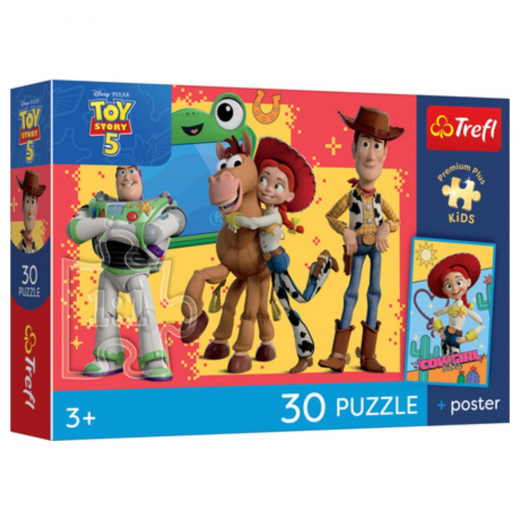 Trefl Pussel: Toy Story 5 30 Bitar i gruppen PUSSEL / Barnpussel hos Spelexperten (18344)
