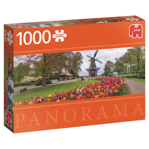 Jumbo Pussel - De Keukenhof, Holland 1000 Bitar i gruppen  hos Spelexperten (18517)