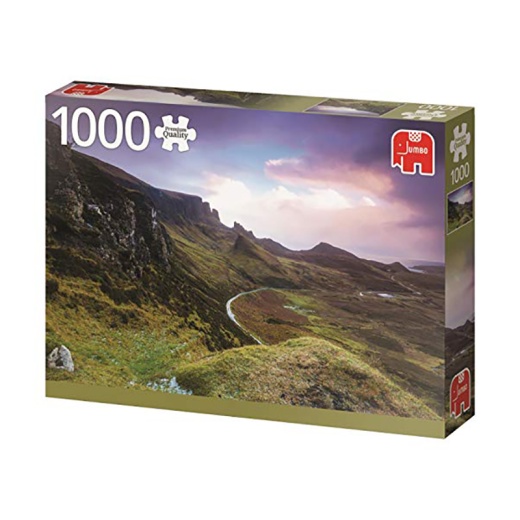 Jumbo Pussel - Trotternish ridge, Scotland 1000 Bitar i gruppen  hos Spelexperten (18546)