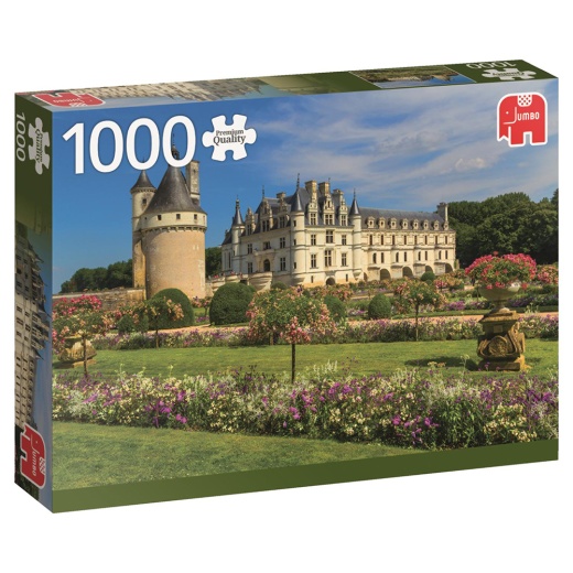 Jumbo Pussel - Castle in the Loire 1000 Bitar i gruppen PUSSEL / 1000 bitar hos Spelexperten (18555)