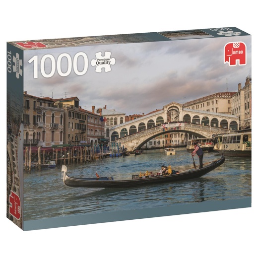 Jumbo Pussel - Rialto bridge, Venice 1000 Bitar i gruppen  hos Spelexperten (18556)