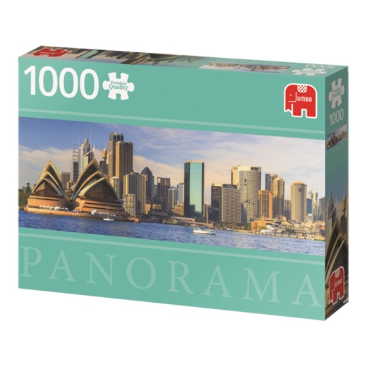 Jumbo Pussel Panorama - Sydney Skyline 1000 Bitar i gruppen  hos Spelexperten (18577)