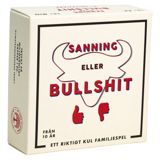 Sanning eller bullshit: Middagsspel i gruppen SÄLLSKAPSSPEL / Familjespel hos Spelexperten (188985347)