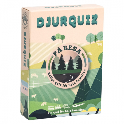 Djurquiz - På Resa i gruppen  hos Spelexperten (188985446)
