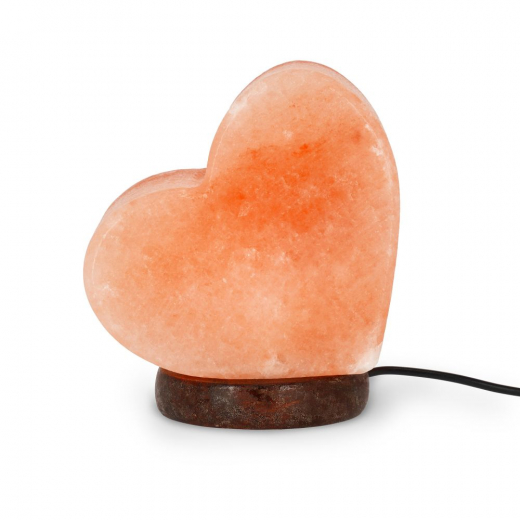Himalayan salt lamp, Heart i gruppen LEKSAKER / Inredning / Lampor hos Spelexperten (189302)