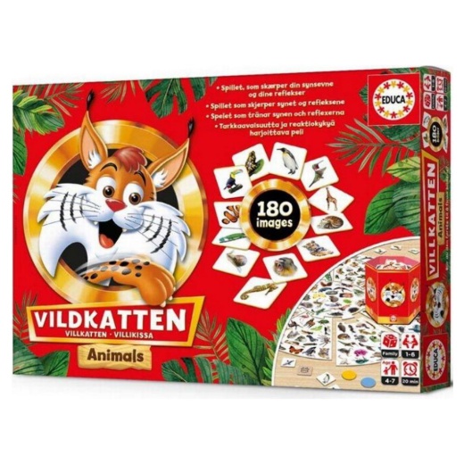 Vildkatten 180 Animals i gruppen SÄLLSKAPSSPEL / Familjespel hos Spelexperten (18975)