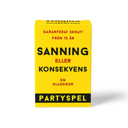 Sanning eller konsekvens - Partyspel i gruppen SÄLLSKAPSSPEL / Festspel hos Spelexperten (189766631)
