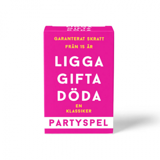 Ligga Gifta Döda - Partyspel i gruppen SÄLLSKAPSSPEL / Festspel hos Spelexperten (189766686)