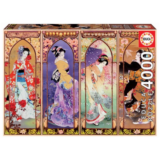 Educa Pussel: Japanese Collage 4000 Bitar i gruppen  hos Spelexperten (19055)
