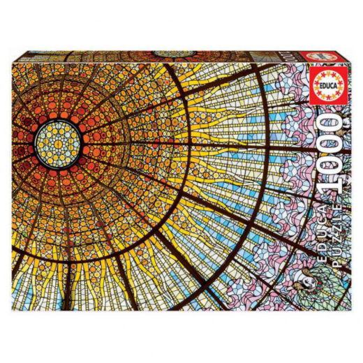 Educa Pussel: Palace of Catalan Music 1000 bitar i gruppen  hos Spelexperten (19256)