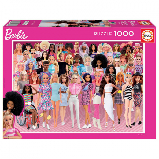 Educa Pussel: Barbie 1000 bitar i gruppen PUSSEL / 1000 bitar hos Spelexperten (19268)