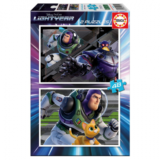 Educa Pussel: Disney Lightyear 2x48 Bitar i gruppen  hos Spelexperten (19315)