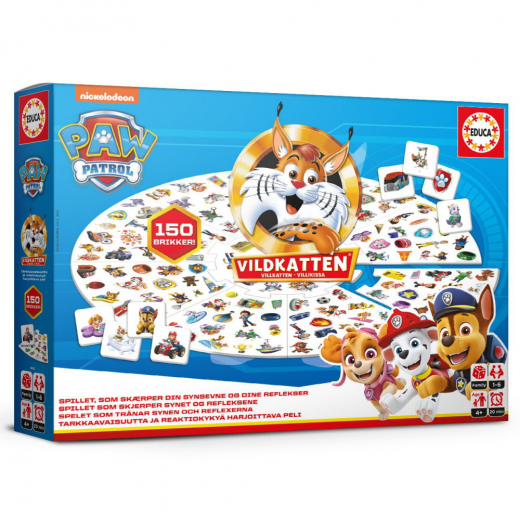 Vildkatten 150 Paw Patrol i gruppen SÄLLSKAPSSPEL / Familjespel hos Spelexperten (19452)