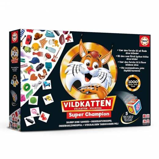 Vildkatten Super Champion 1000 i gruppen SÄLLSKAPSSPEL / Familjespel hos Spelexperten (19540)