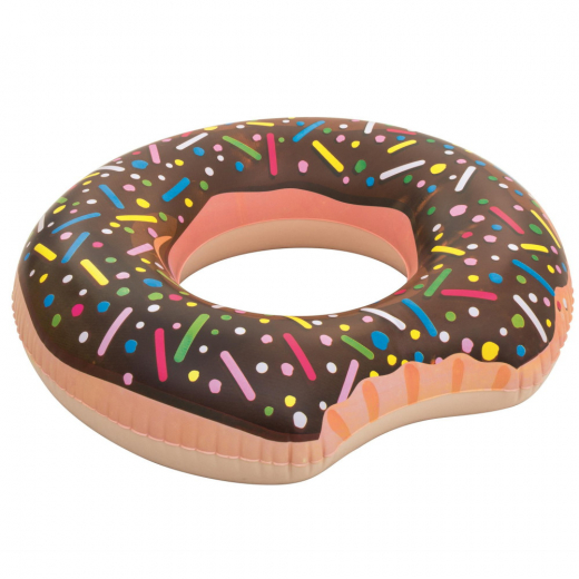 Donut Badring Choklad 107 Cm i gruppen LEKSAKER / Vattenlek / Uppblåsbart hos Spelexperten (20036118)