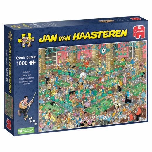 Jan van Haasteren Pussel: Chalk Up! 1000 bitar i gruppen PUSSEL / 1000 bitar hos Spelexperten (20054)