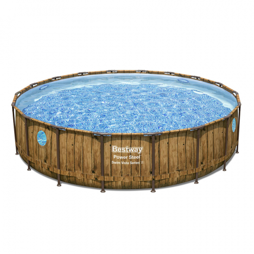 Bestway Power Steel Vista Pool Set 549 X 122 CM i gruppen LEKSAKER / Vattenlek / Pooler / Pool hos Spelexperten (20056977)