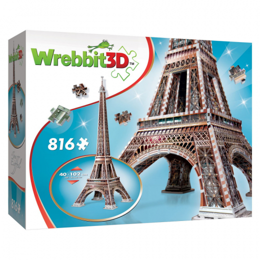 Wrebbit - Eiffeltornet i gruppen PUSSEL / 3D pussel hos Spelexperten (2009)